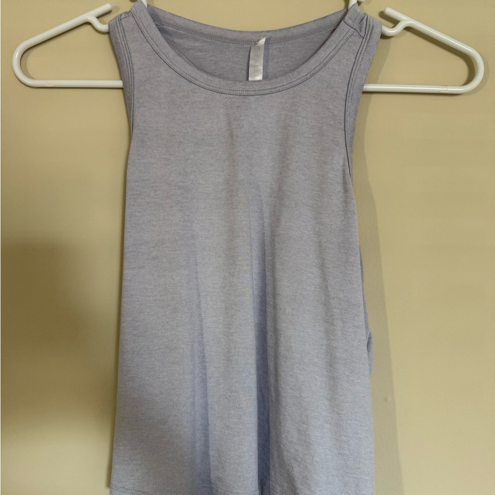 Fabletics Purple Sleeveless Tank Top